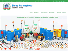 Tablet Screenshot of pmtspraypump.com